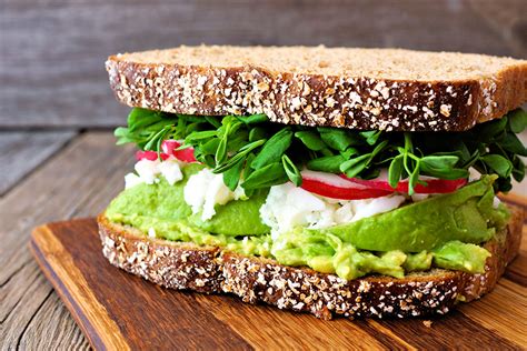 Rellenos saludables para sándwiches integrales