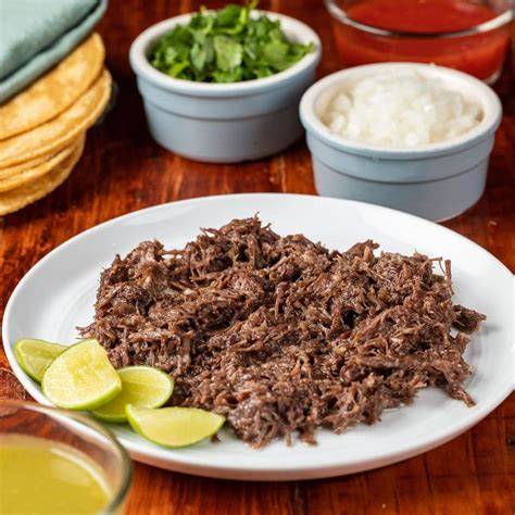 Porción de barbacoa de res a granel