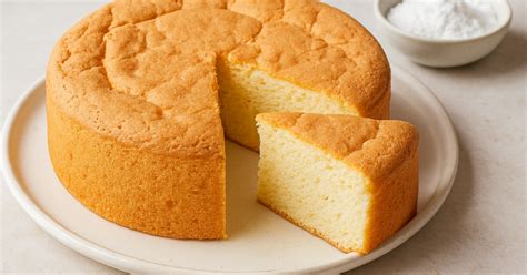 Pastel de nube con dos ingredientes