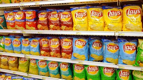 Evolución de los paquetes de papas fritas