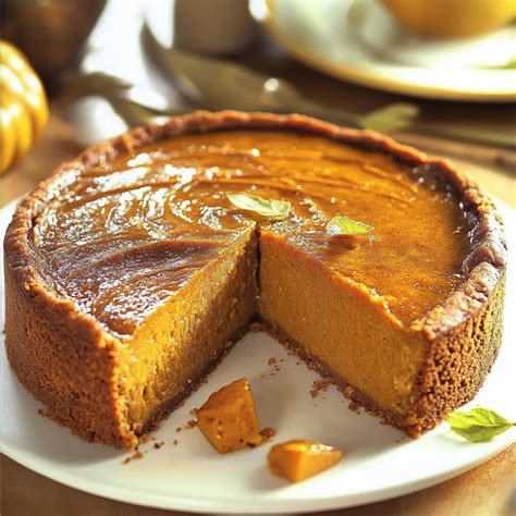 Tarta de calabaza con especias de otoño