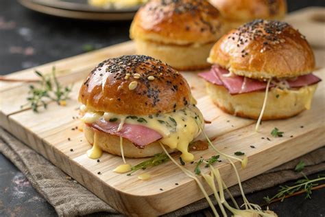 Mini hamburguesas en freidora de aire con salsa especial