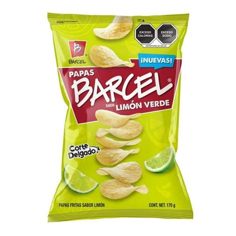 Papas Barcel Limón y Sal de Mar
