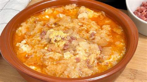Sopa castellana tradicional