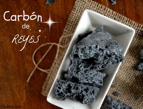 Carbón dulce de Reyes Magos en trozos irregulares