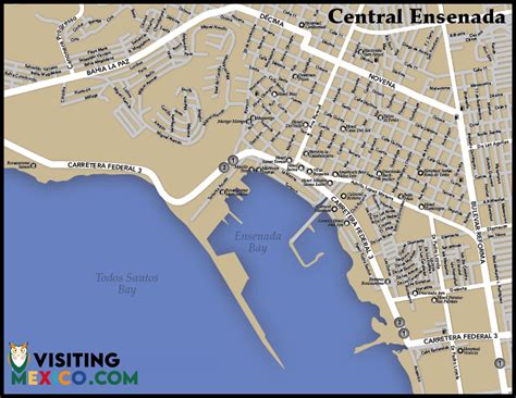 Mapa de la Ensenada de Zoram