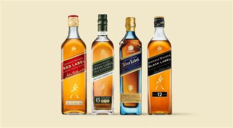 Ejemplos de etiquetas personalizadas para botellas de Johnnie Walker