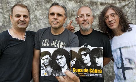 Miembros de la banda Sopa de Cabra