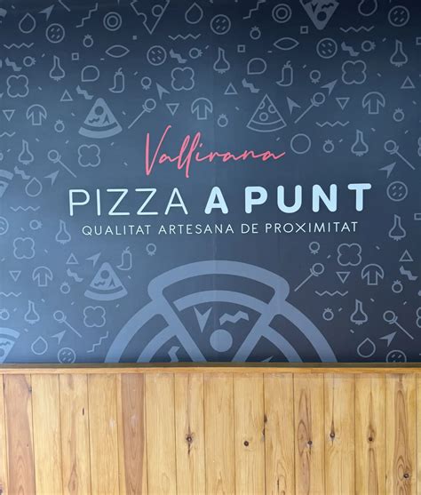 Logo de Pizza a Punt con su eslogan