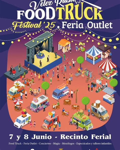 Food trucks en un festival gastronómico