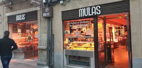 Fachada de Cárnicas Mulas en Salamanca