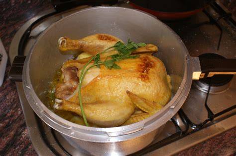 Pollo asado en olla express