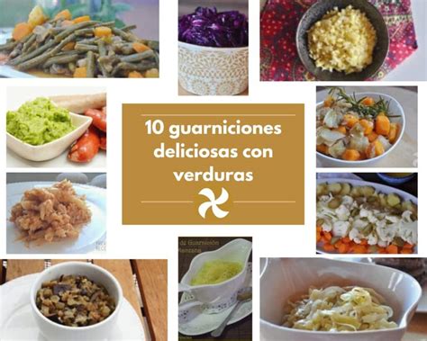 Variedad de guarniciones coloridas