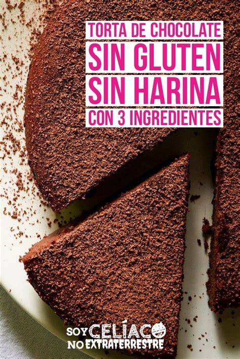 Ingredientes para torta hmeda de chocolate sin gluten