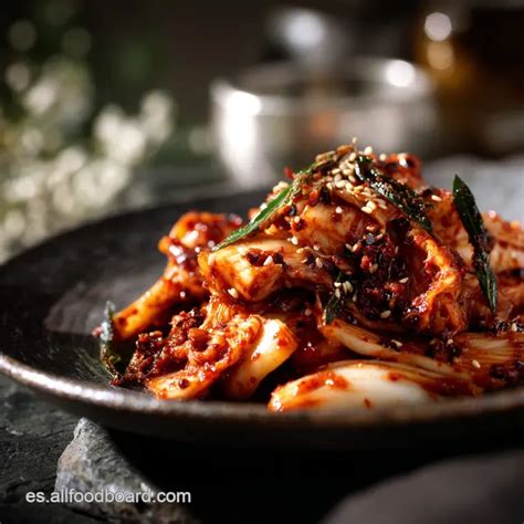 Kimchi casero con Gochujang