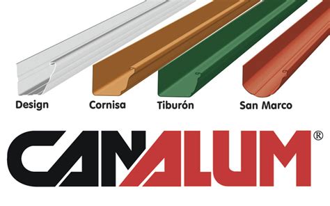 Tipos de canalones y sus materiales: acero galvanizado, aluminio y PVC