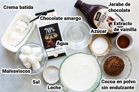 Ingredientes para hacer fudge de chocolate
