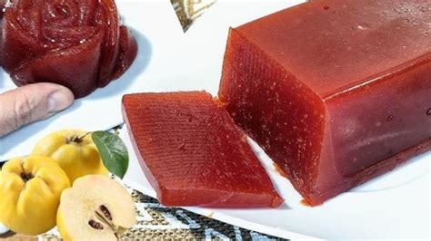 Dulce de membrillo listo para el relleno