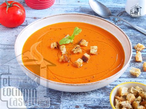 Ingredientes esenciales para sopa de tomate