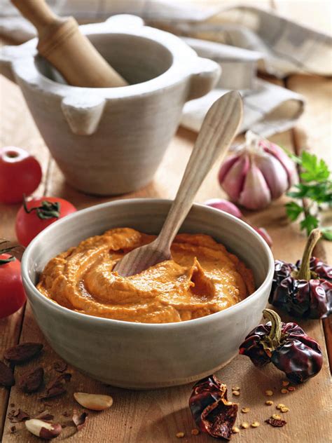 Proceso de licuado de la salsa romesco
