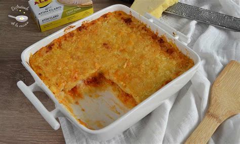 Ingredientes para pastel de patatas y atún
