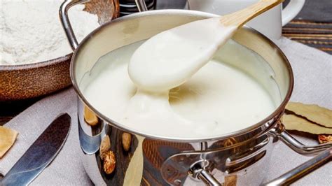 Preparación de la salsa bechamel