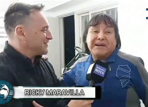 Carlos Parrilla con Ricky Maravilla