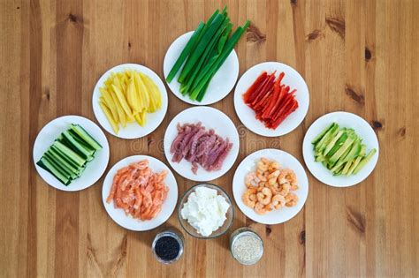 Ingredientes para sushi