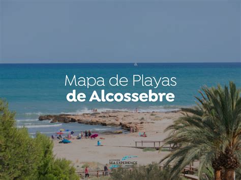 Mapa de Alcossebre con ubicación de los restaurantes mencionados