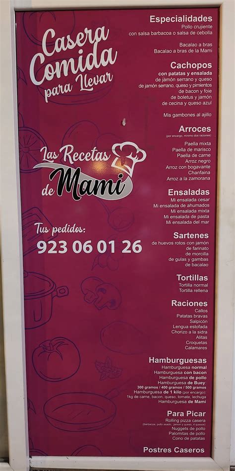 Fachada de Las Recetas de Mami en Carbajosa de la Sagrada