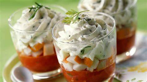Ejemplos de mousses dulces y saladas