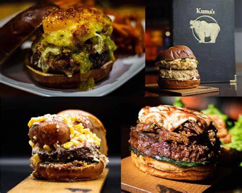 Hamburguesa Iron Maiden de Kuma's Corner