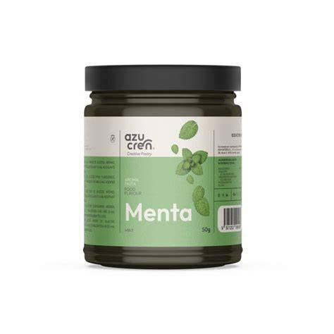 Bote de pasta concentrada de menta