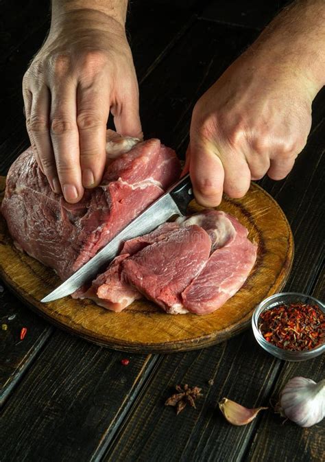 Proceso de espalmar un filete de ternera