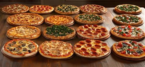 Variedad de pizzas artesanales