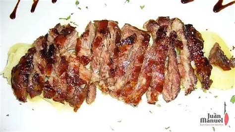 Plato de pluma ibérica a la brasa
