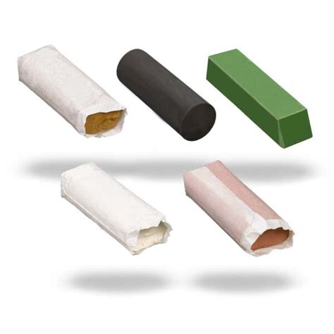 Variedad de pastas de pulir para cuchillos