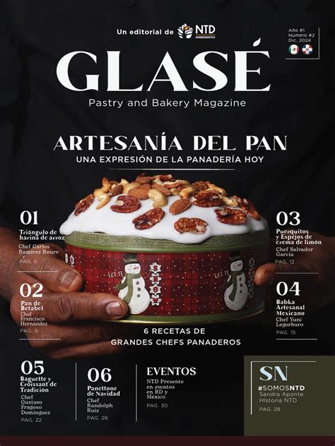 Recetas de panadería clásica y moderna incluidas en el libro