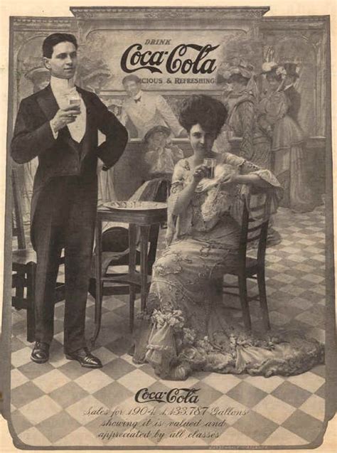 Anuncio de Coca-Cola de principios del siglo XX