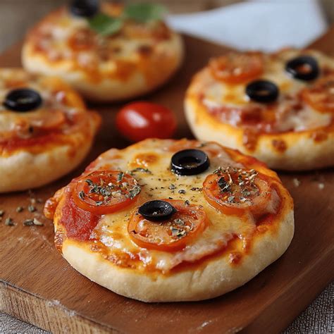 ingredientes para mini pizzas