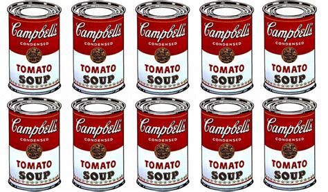Las Latas de Sopa Campbell de Andy Warhol