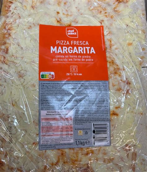 Pizza precocinada lista para congelar