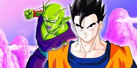 Gohan, Piccolo y Pan luchando contra Cell Max