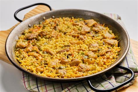 Variedad de paellas de Mister Pollo