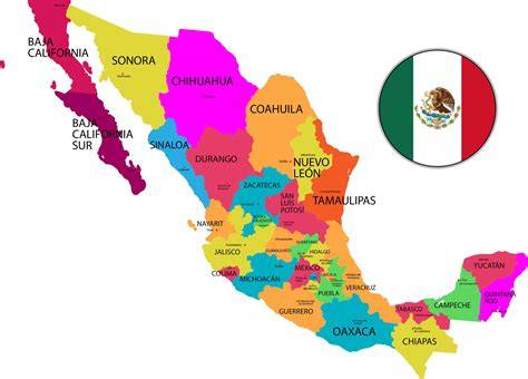 Mapa de México con las regiones donde se consume bolillo, birote y telera
