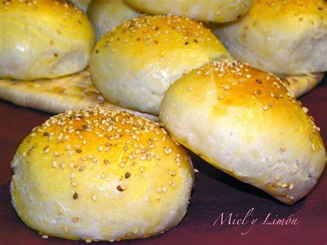 Panecillos de hamburguesa caseros