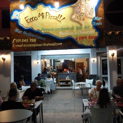 Terraza de Ecco Mi Pizza
