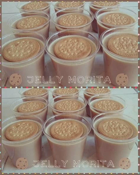 Opciones de decoración para gelatina con galletas
