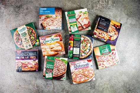 Embalaje de pizzas congeladas Alcampo