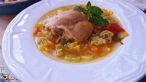 Ingredientes para sopa de conejo